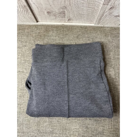 Womens Time And Tru XL (16-18) Gray Stretch Legging Pants Zipper - Picture 3 of 6